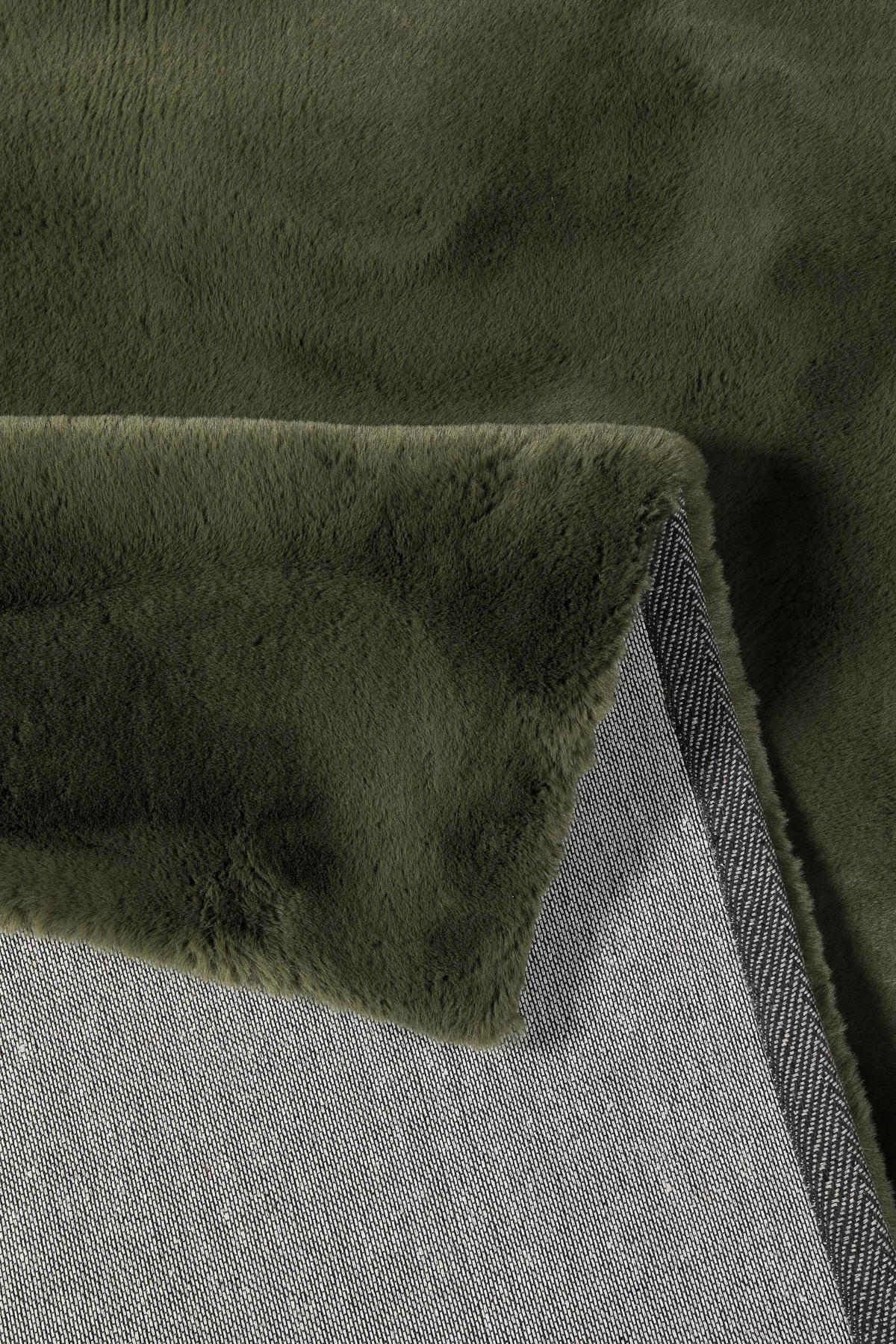 HOCHFLORTEPPICH 70/140 cm ESP-4377-07 Olivgrün  - Olivgrün, KONVENTIONELL, Textil (70/140cm) - Esprit