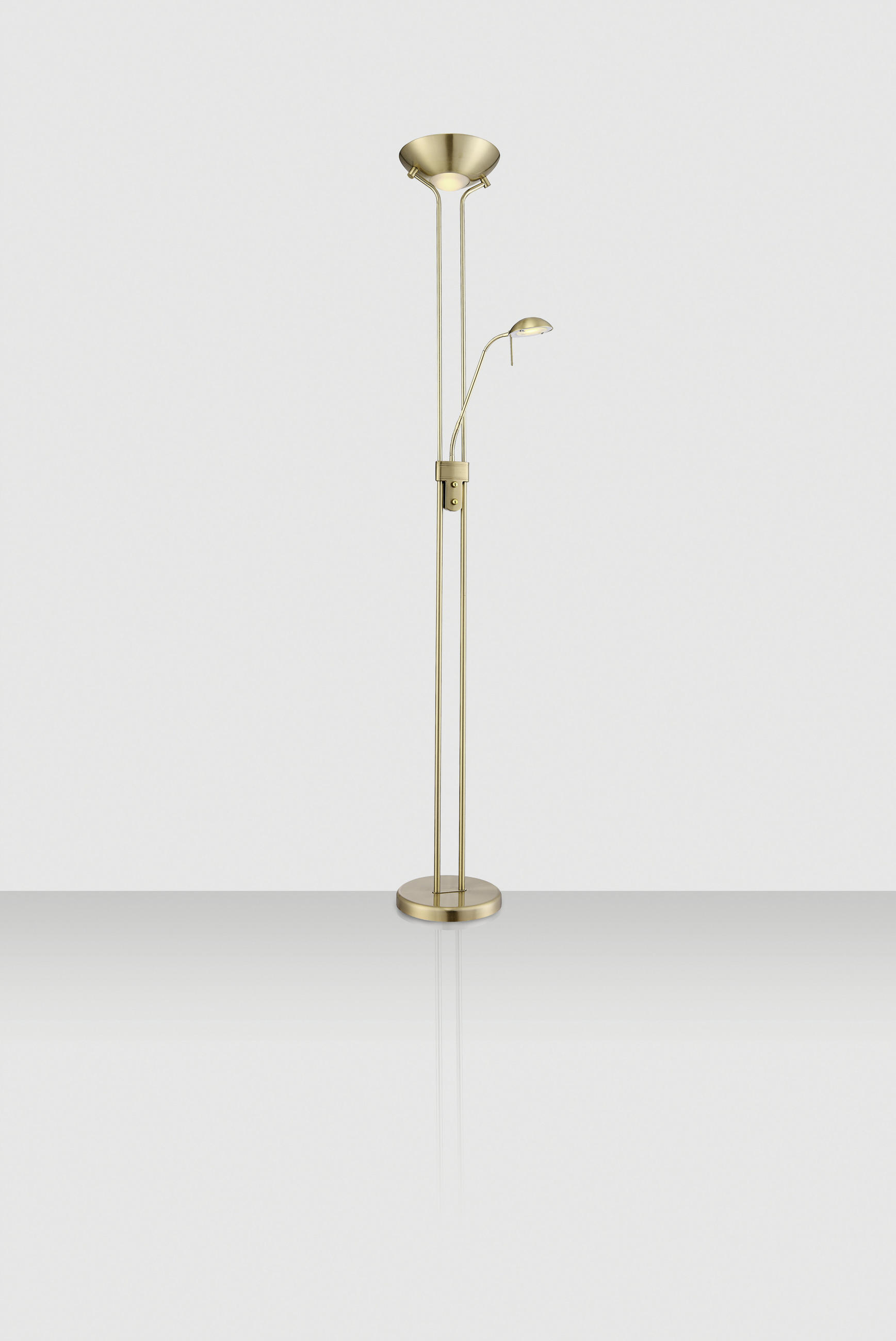 LED-UPLIGHT 25,5/180 cm    - mässingsfärgad, Basics, metall/glas (25,5/180cm) - Best Price