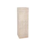 BEISTELLTISCH in Holz, Holzwerkstoff  - Naturfarben/Weiß, Basics, Holz/Holzwerkstoff (28/90,5/28cm) - Ambia Home