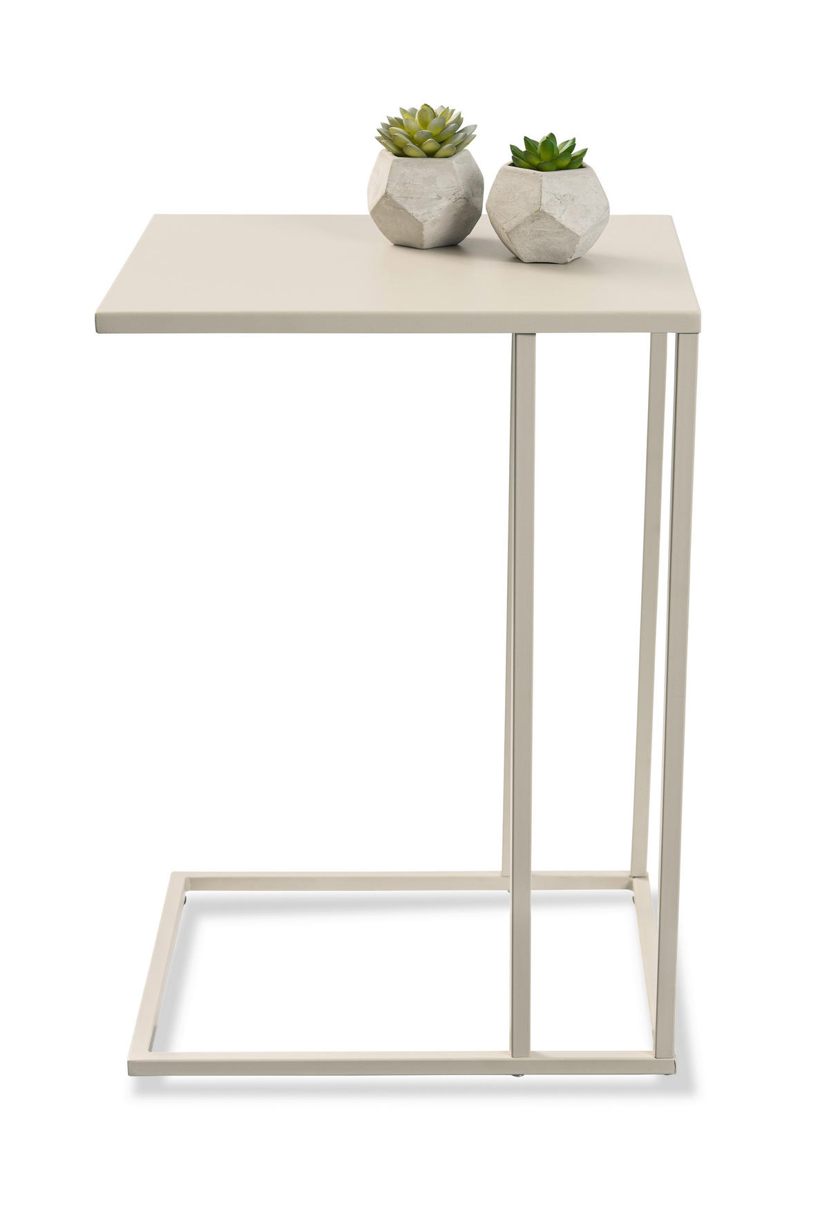 BEISTELLTISCH 43/38/62 cm Kaschmir rechteckig  - Kaschmir, Basics, Metall (43/38/62cm) - Xora