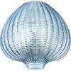 WANDLEUCHTE Olbia 26/25/15 cm   - Blau, Design, Glas/Metall (26/25/15cm) - Fabas Luce