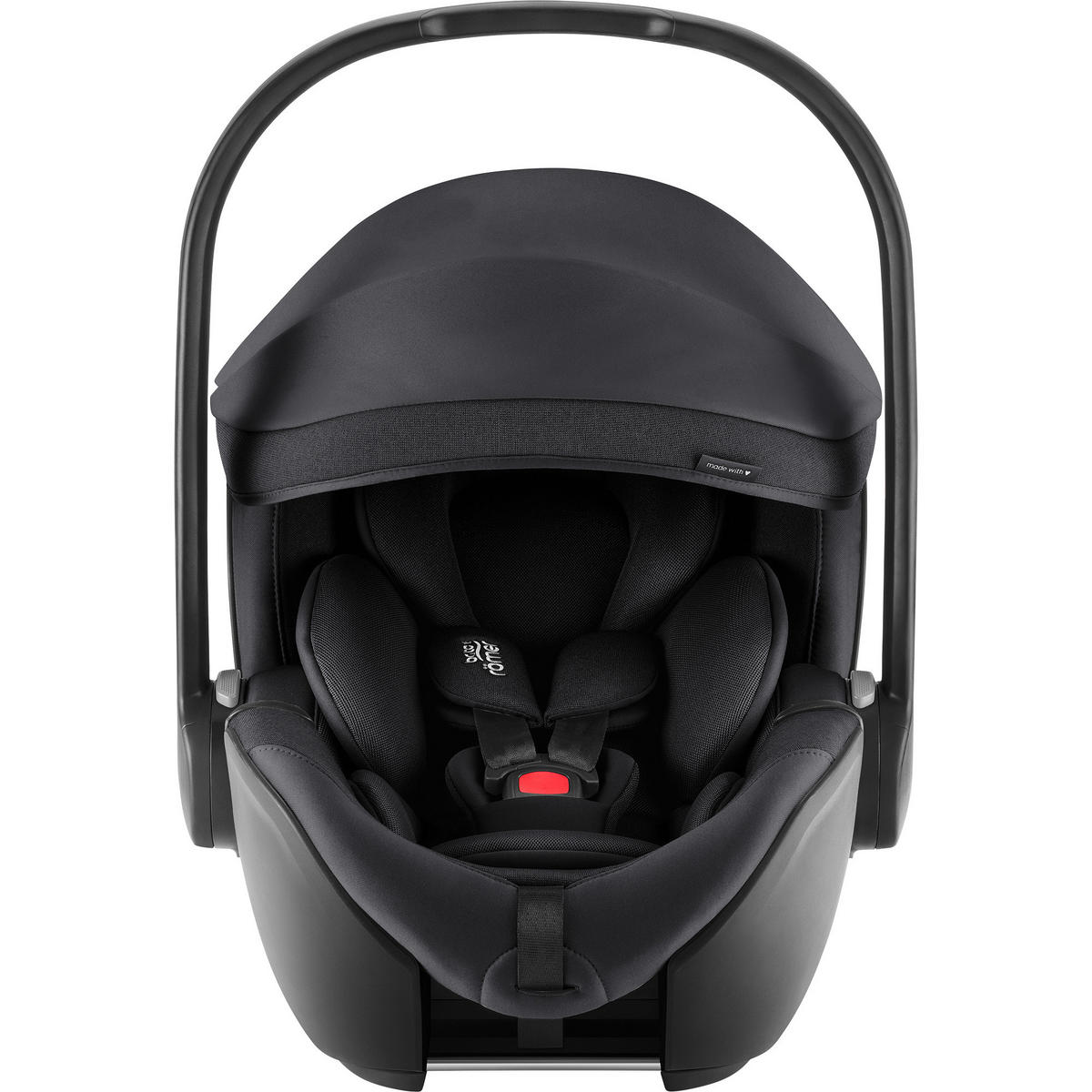 BABYSCHALE Baby-Safe Pro  - Schwarz, Basics, Kunststoff/Textil (44/62,5/65,5cm) - Britax Römer