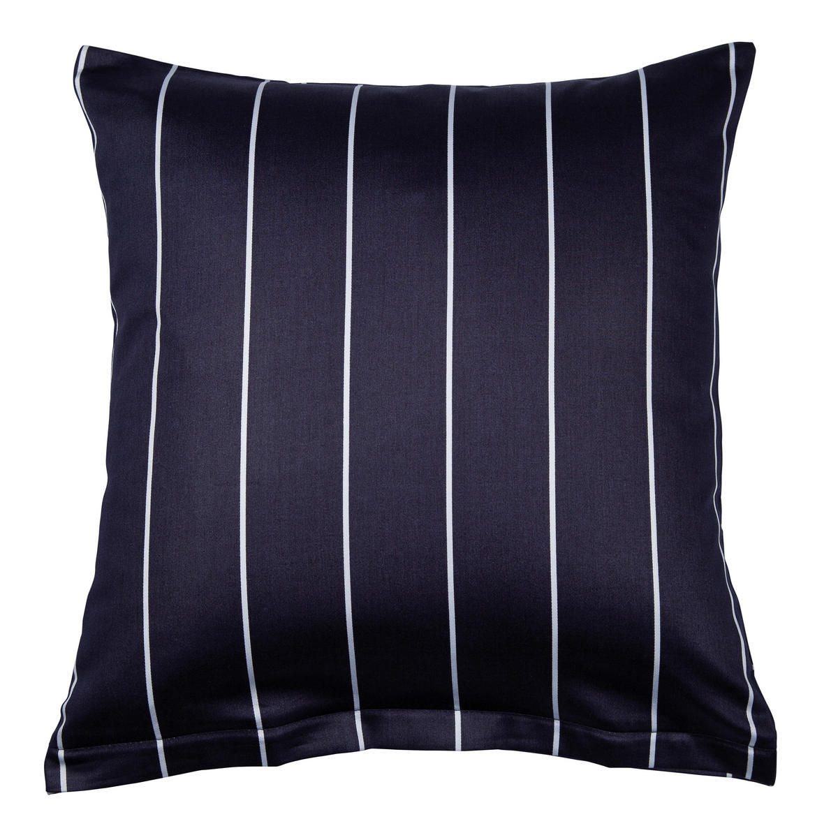 KISSENHÜLLE Giulietta 80/80 cm  - Dunkelblau/Weiß, KONVENTIONELL, Textil (80/80cm) - Janine