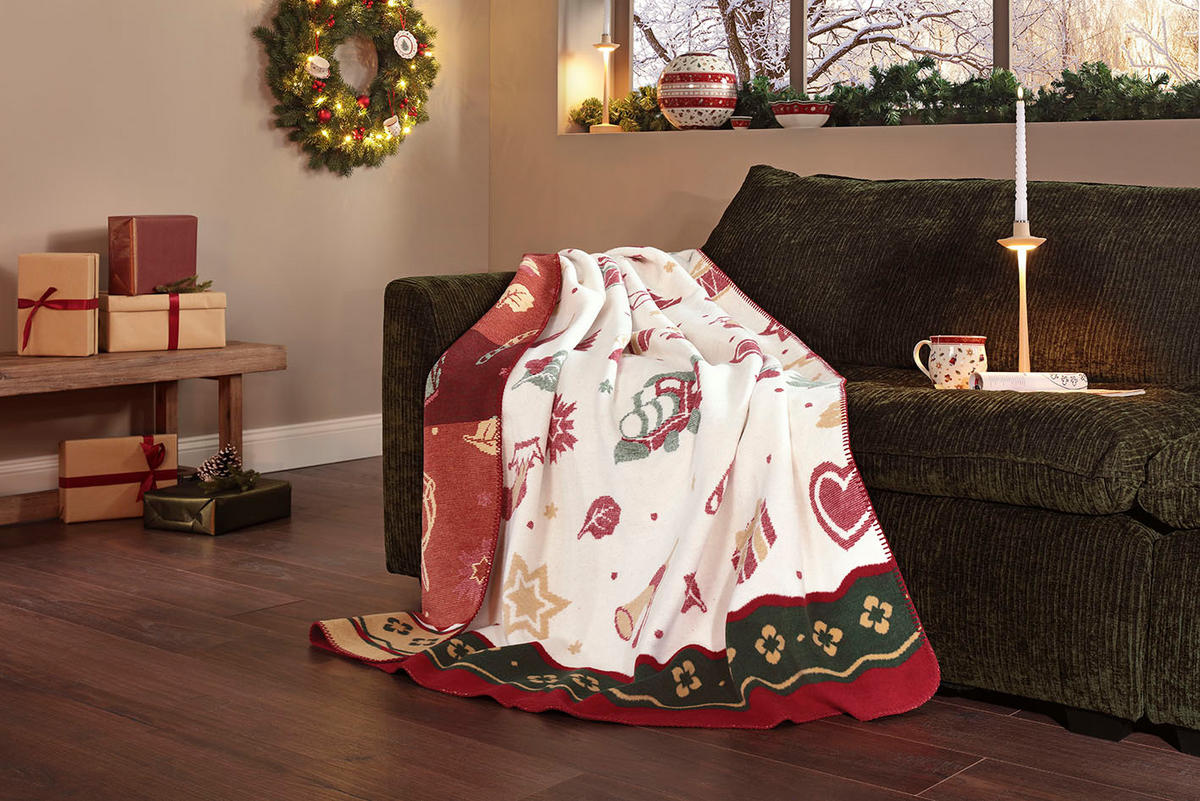 DOMÁCA DEKA, bavlna, 150/200 cm - viacfarebná, Basics, textil (150/200cm) - Villeroy & Boch