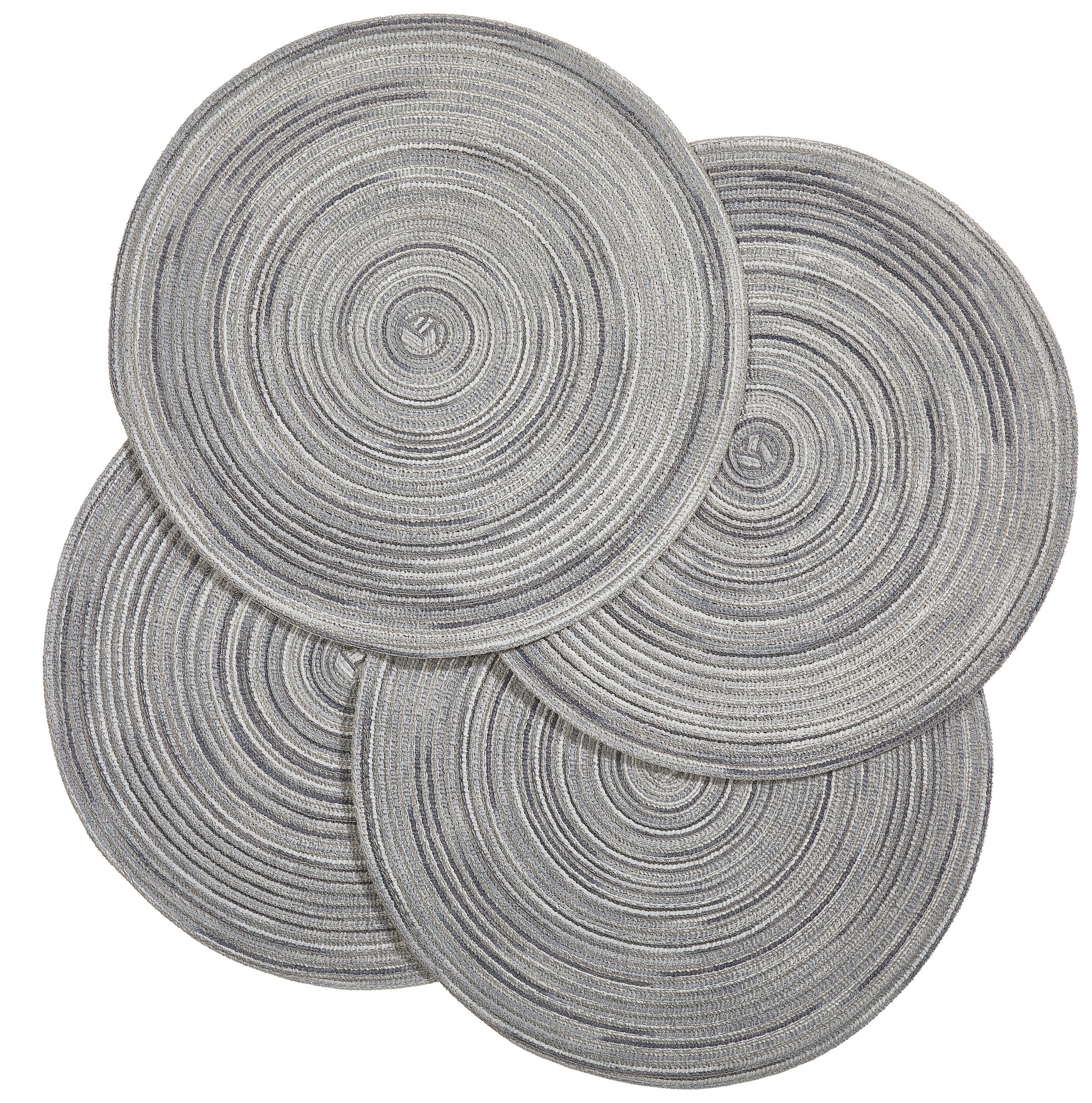 TISCHSET Textil Grau 38 cm  - Grau, KONVENTIONELL, Textil (38cm) - Esposa