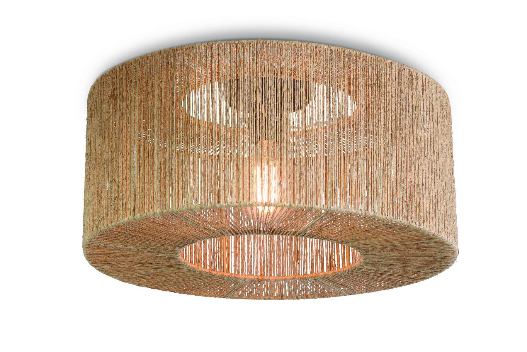 DECKENLEUCHTE  50/22 cm    - Naturfarben, Trend (50/22cm) - Good & Mojo