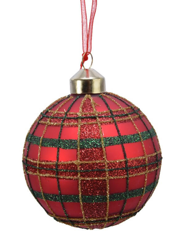 CHRISTBAUMKUGEL-SET 8 cm  - Basics (8cm) - X-Mas
