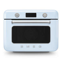 MINIBACKOFEN 50´s Style  - Pastellblau, Basics, Metall (50/40/51cm) - SMEG