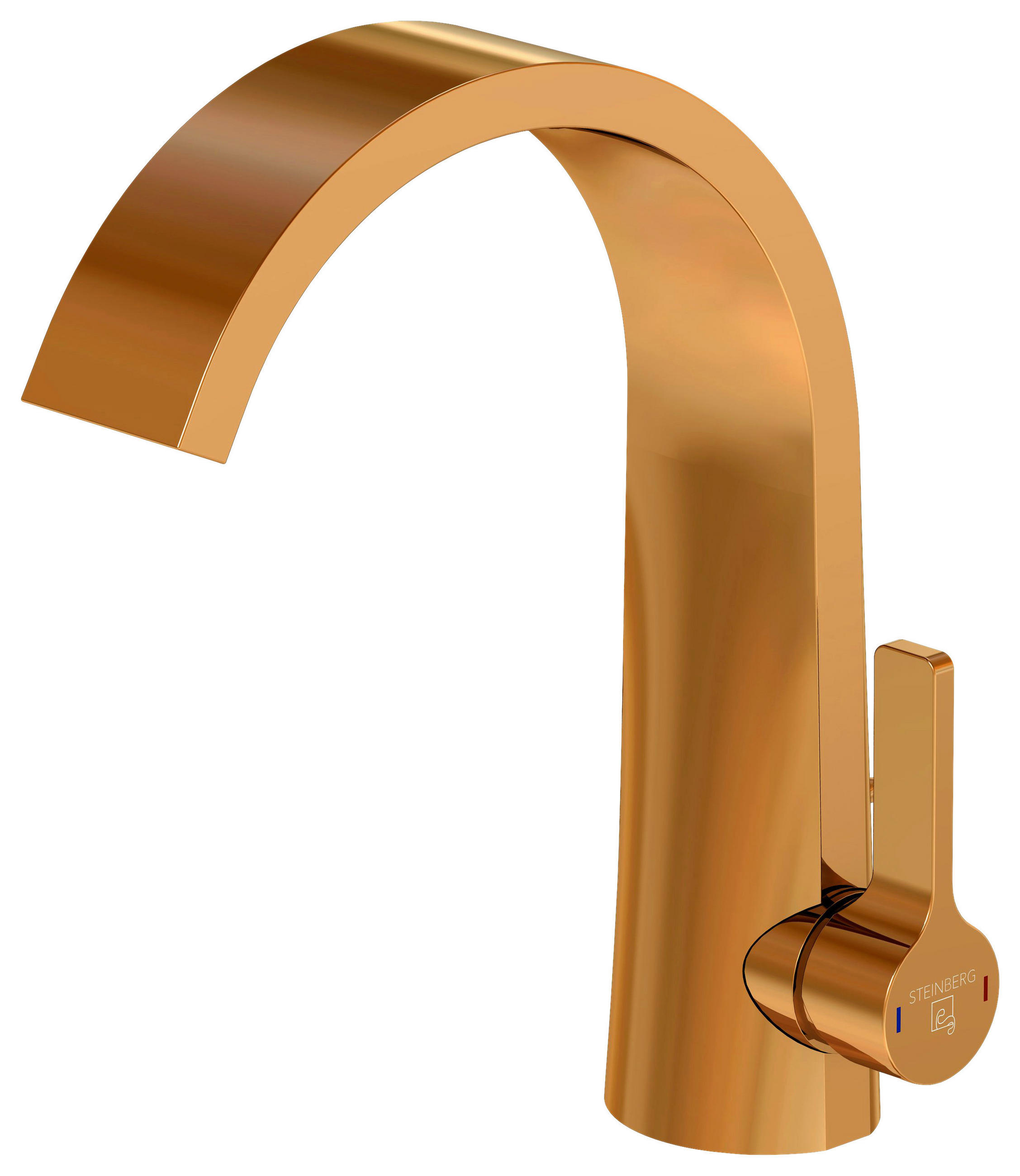 WASCHTISCHARMATUR 5,8/22,6/18,6 cm  - Roségold, MODERN, Metall (5,8/22,6/18,6cm)