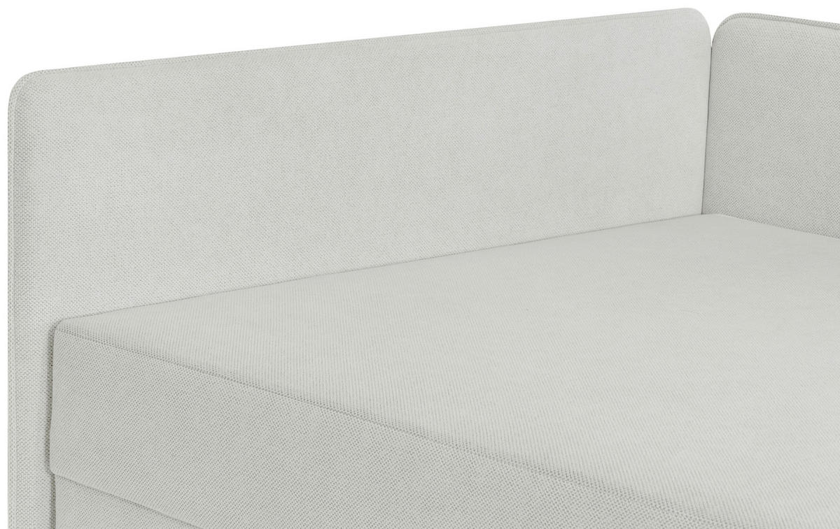 BOXBETT 90/200 cm  in Grau  - Grau, Konventionell, Textil (90/200cm) - P & B