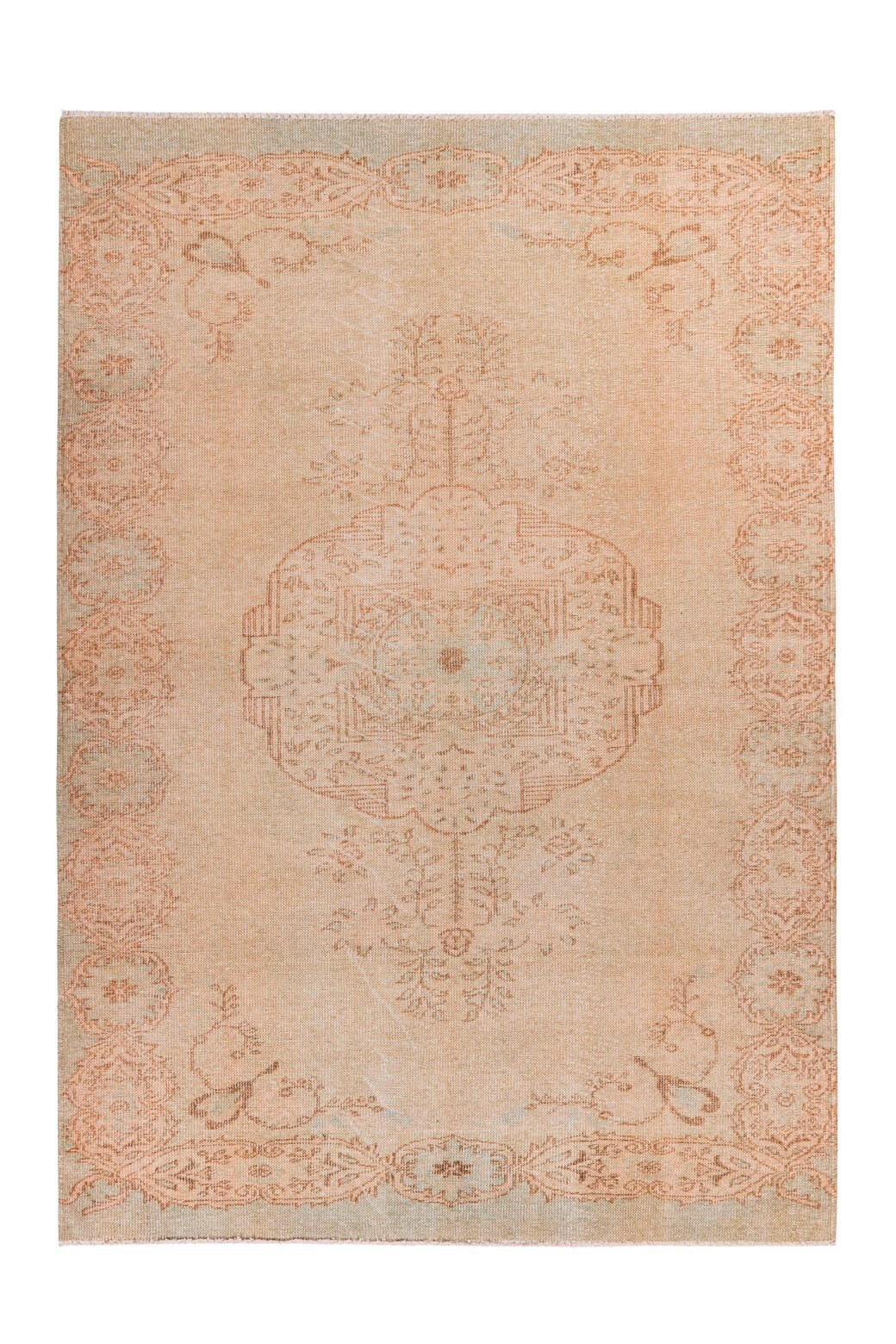 FLACHWEBETEPPICH 80/150 cm Toska 325 Beige Beige - Beige, KONVENTIONELL, Textil (80/150cm)