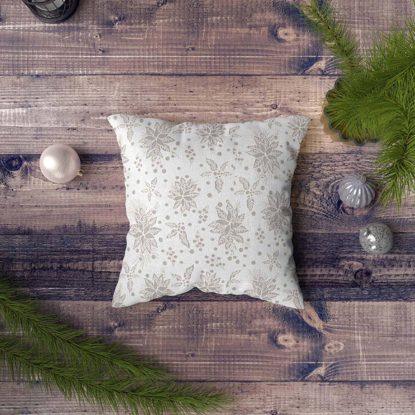 JASTUČNICA - višebojno, Basics, tekstil (40/40cm) - X-Mas