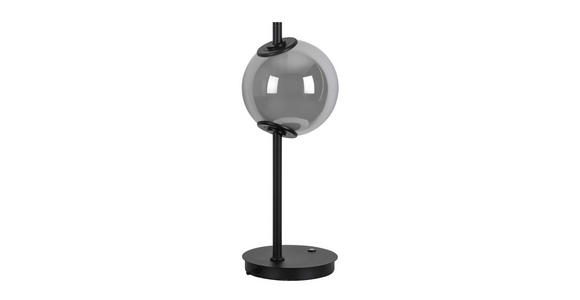 LED-TISCHLEUCHTE 20/51 cm - Chromfarben/Schwarz, Design, Glas/Kunststoff (20/51cm) - Dieter Knoll