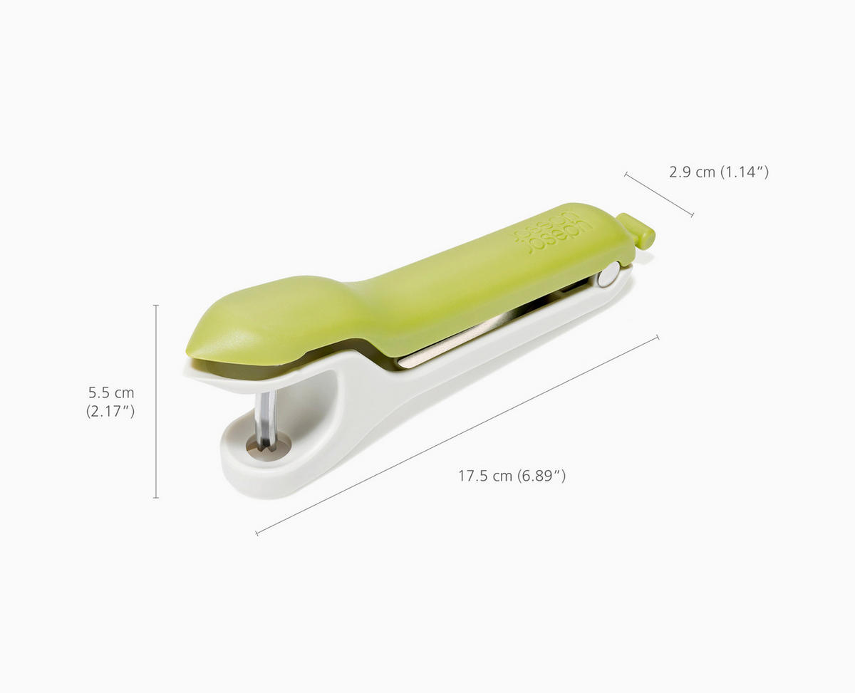 IZKOŠČIČEVALEC ČEŠENJ  Tweezy 17,5/2,9/5,5 cm                  - večbarvno, Basics, kovina/umetna masa (17,5/2,9/5,5cm) - Joseph Joseph