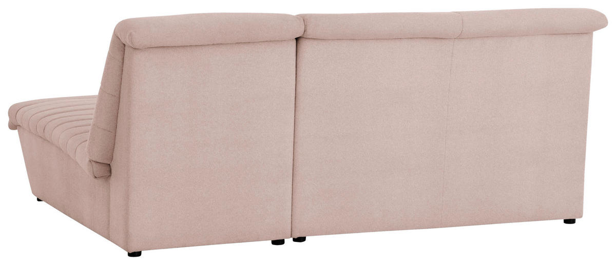 ECKSOFA in Webstoff Rosa  214/168 cm  - Schwarz/Rosa, Design, Kunststoff/Textil (214/168cm) - LOOKS by W.Joop