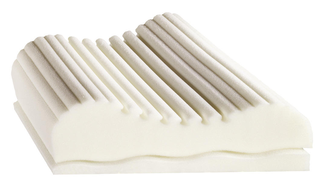 ANATOMSKI JASTUK 40/80 cm NOVOFLEX - bijela, Basics, tekstil (40/80cm) - Billerbeck