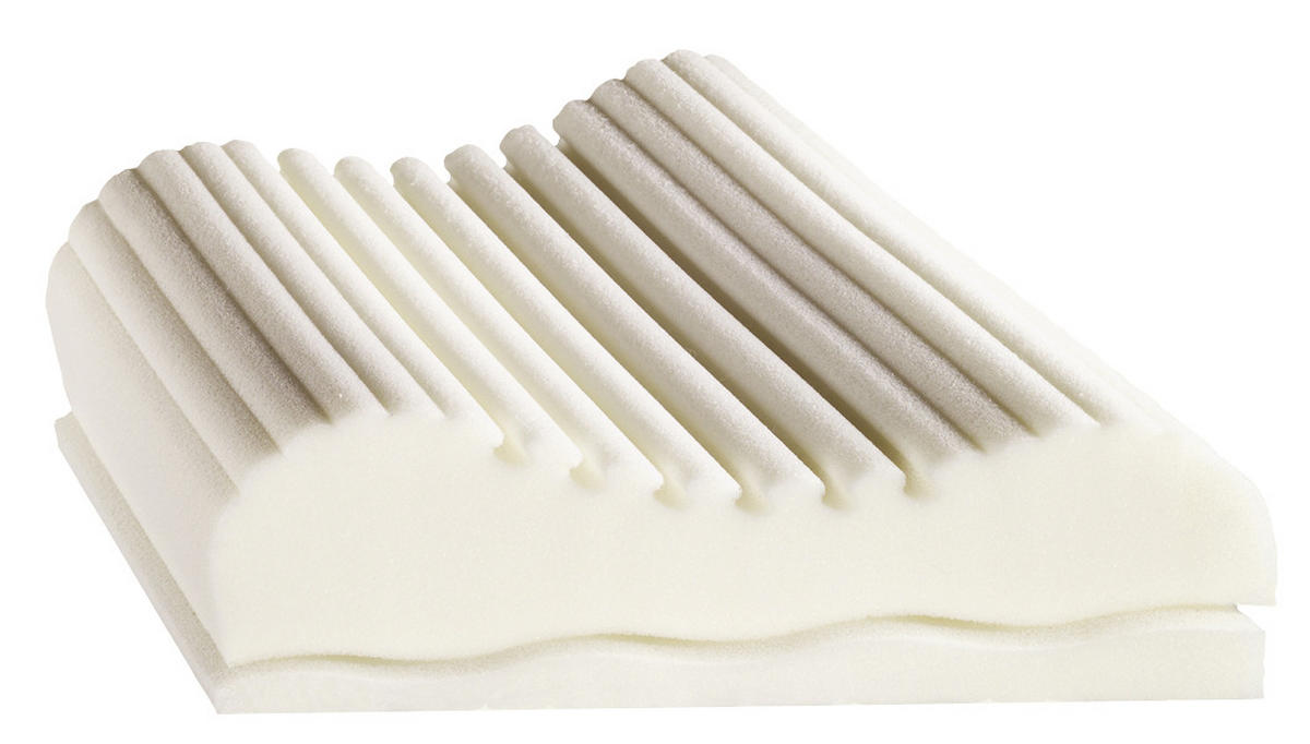 ANATOMSKI JASTUK 40/80 cm   NOVOFLEX  - bijela, Basics, tekstil (40/80cm) - Billerbeck