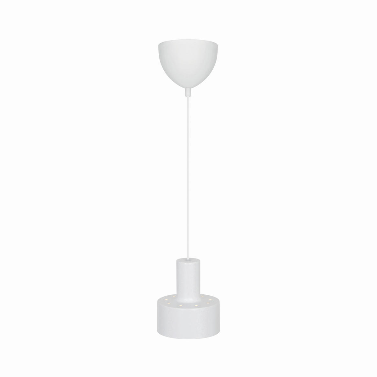 HÄNGELEUCHTE 12,5/14,5 cm   - Weiß, KONVENTIONELL, Metall (12,5/14,5cm) - Nordlux