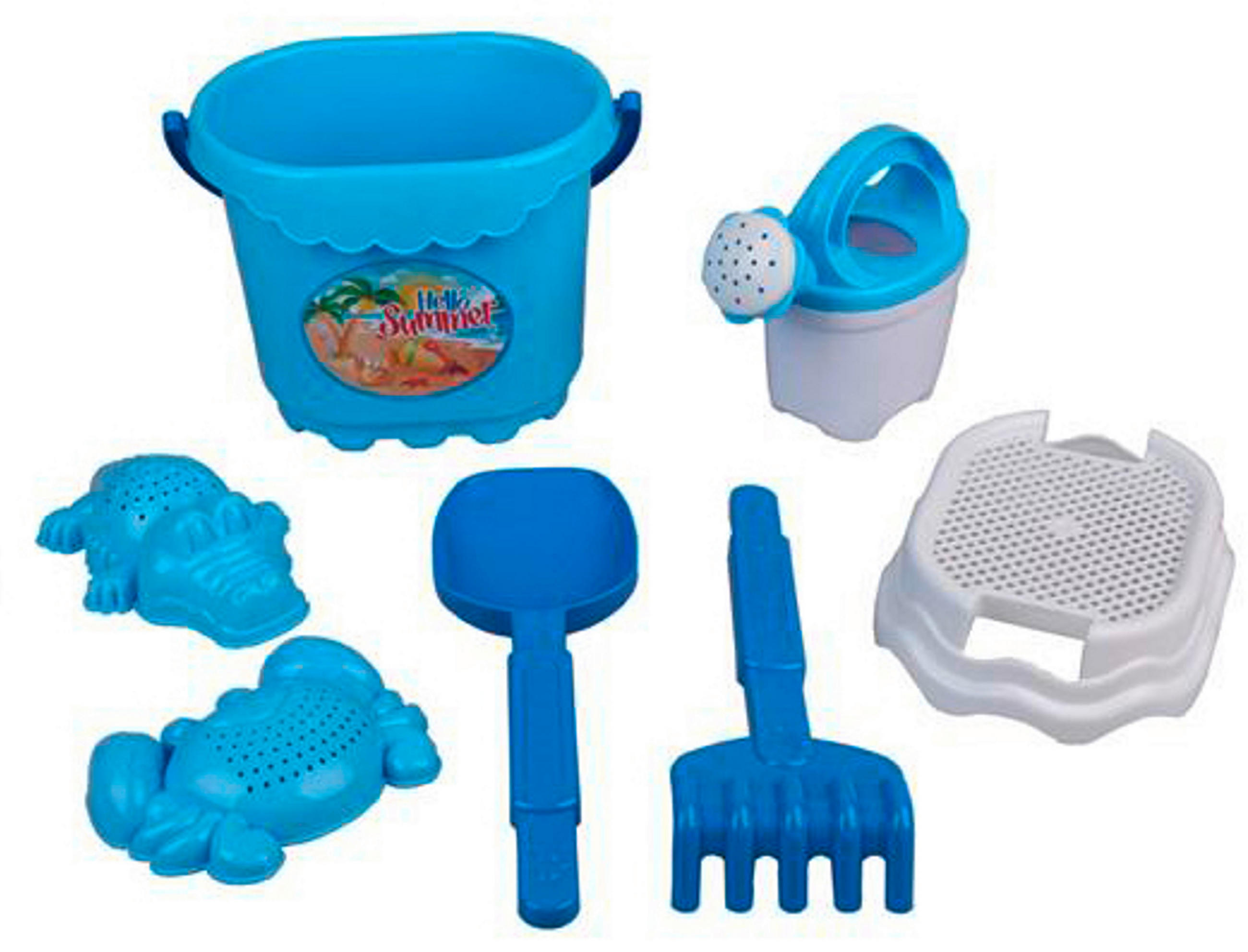 SANDSPIELZEUG - Blau/Weiss, Basics, Kunststoff