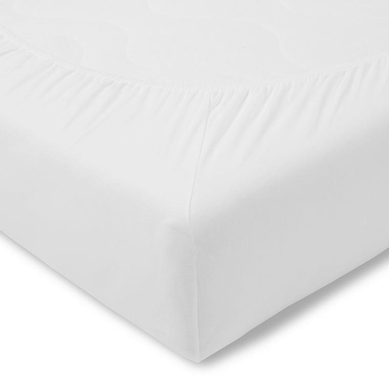SPANNBETTTUCH Exquisit Single-Jersey  - Weiß, Basics, Textil (100/200cm) - Estella