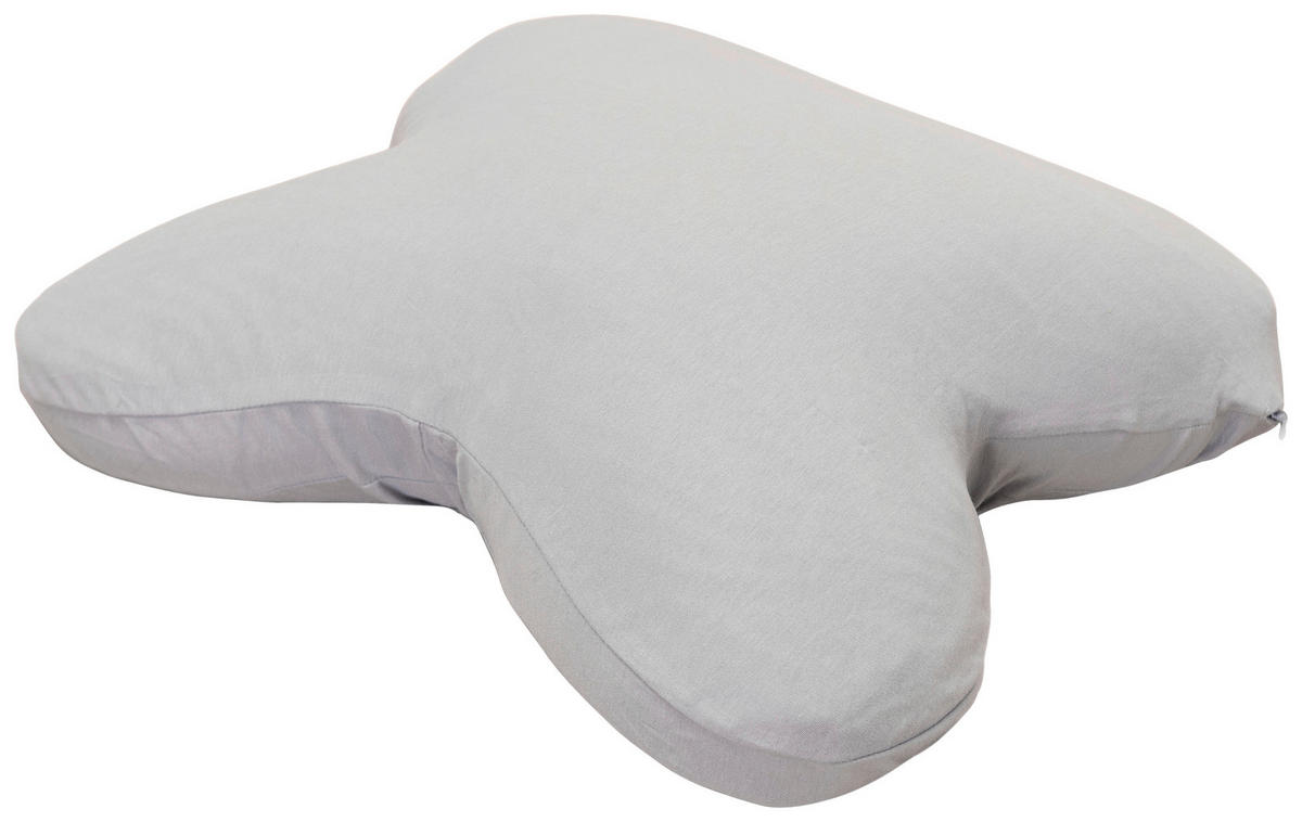 KISSENBEZUG 56/48 cm  - Schieferfarben, Basics, Textil (56/48cm) - Tempur