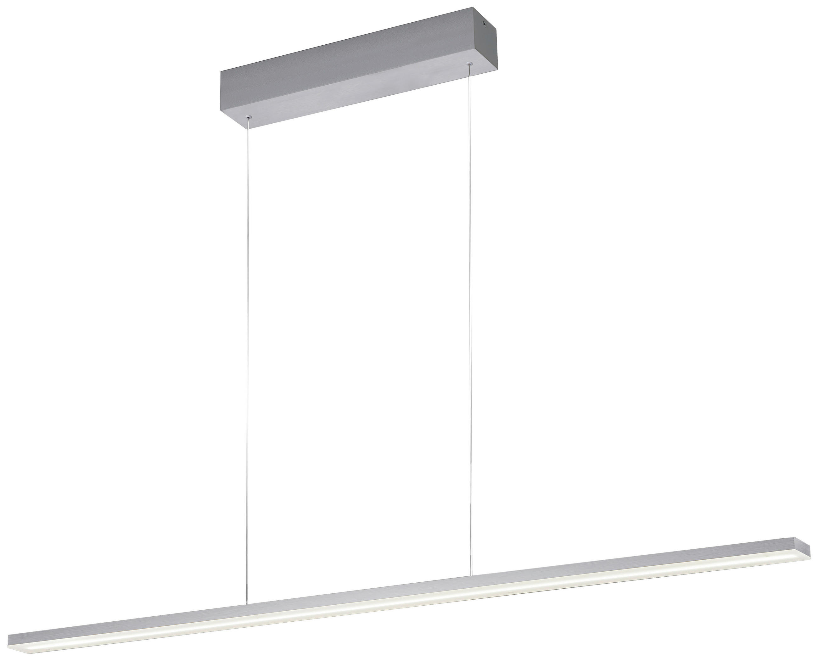 LED-HÄNGELEUCHTE 119/4/30-140 cm  - Alufarben, KONVENTIONELL, Metall (119/4/30-140cm) - BOPP