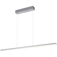 LED-HÄNGELEUCHTE Baseline 2.0 119/4/30-140 cm  - Alufarben, KONVENTIONELL, Metall (119/4/30-140cm) - BOPP