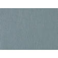 2,5-SITZER in Leder Blau  - Blau/Schwarz, Design, Leder/Metall (200/102/92cm) - Johann Jakob