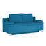 SCHLAFSOFA Petrol - Chromfarben/Petrol, Design, Textil/Metall (195/96/82cm) - NOVEL