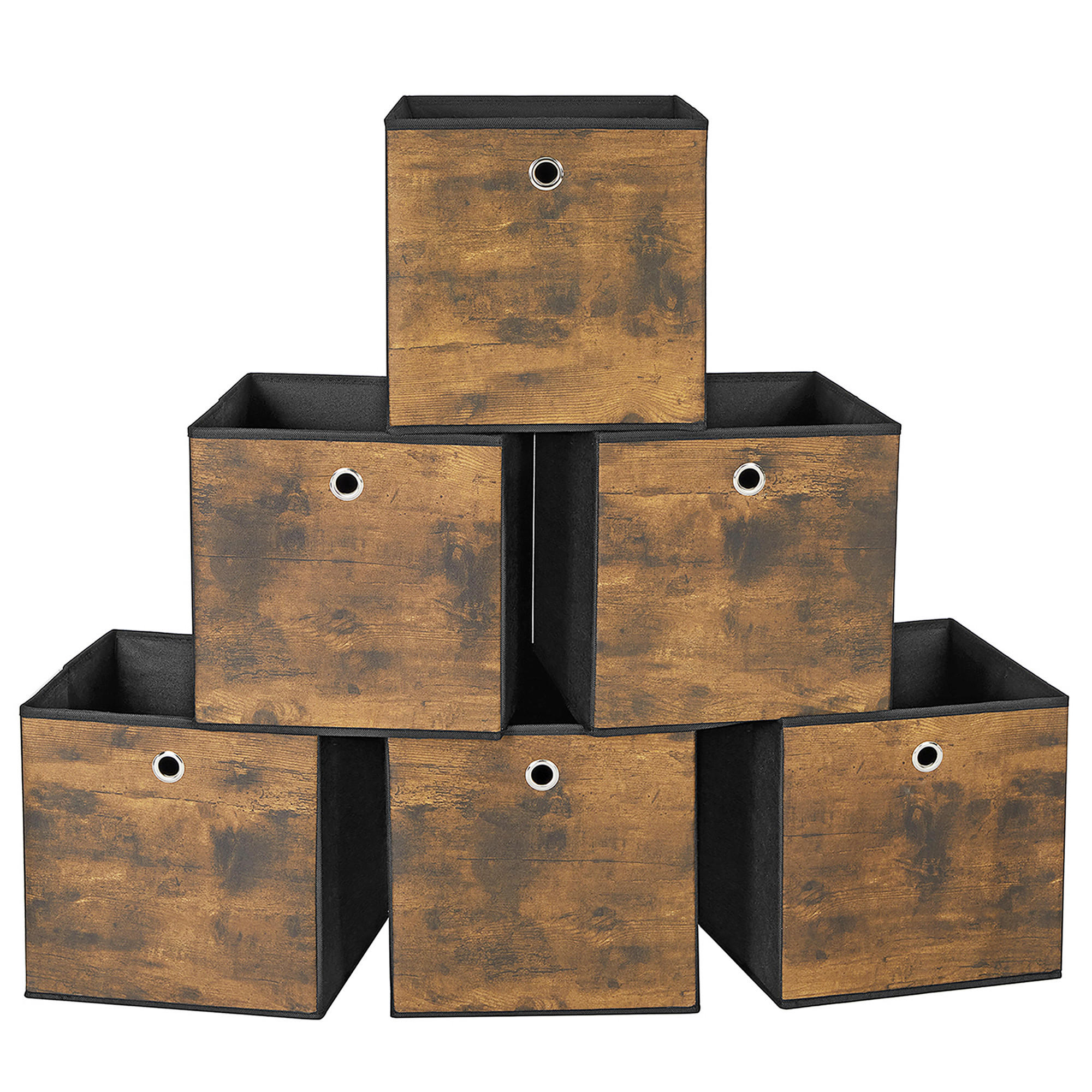 FALTBOX 30/30/30 cm  - Beige, Basics, Textil (30/30/30cm)