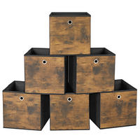 FALTBOX 30/30/30 cm  - Beige, Basics, Textil (30/30/30cm)