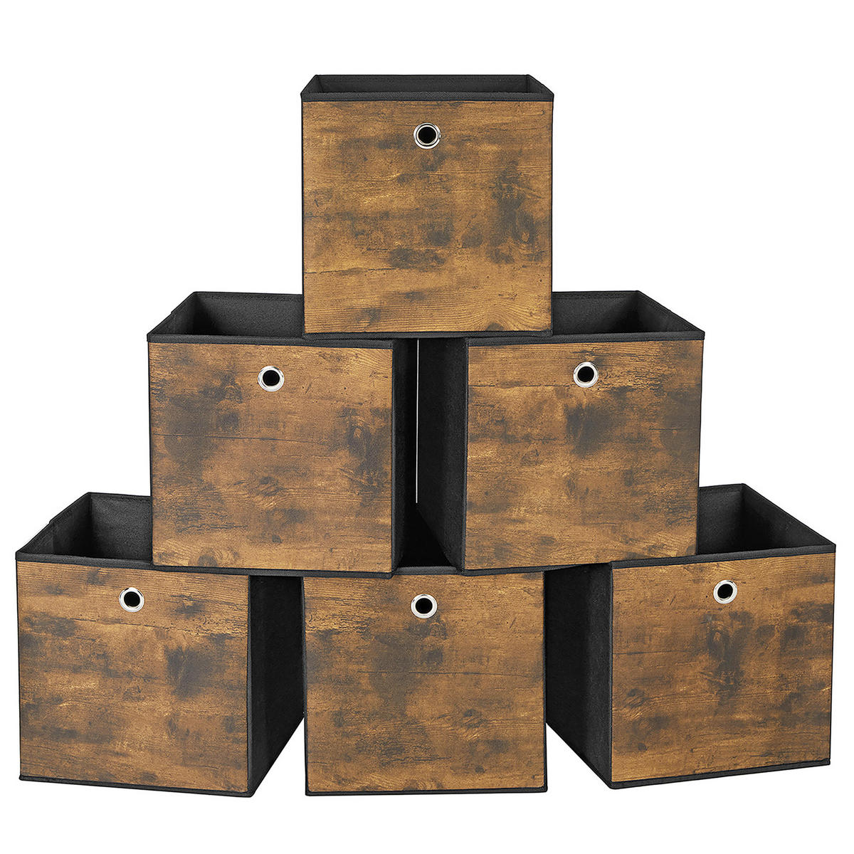 FALTBOX 30/30/30 cm  - Beige, Basics, Textil (30/30/30cm)