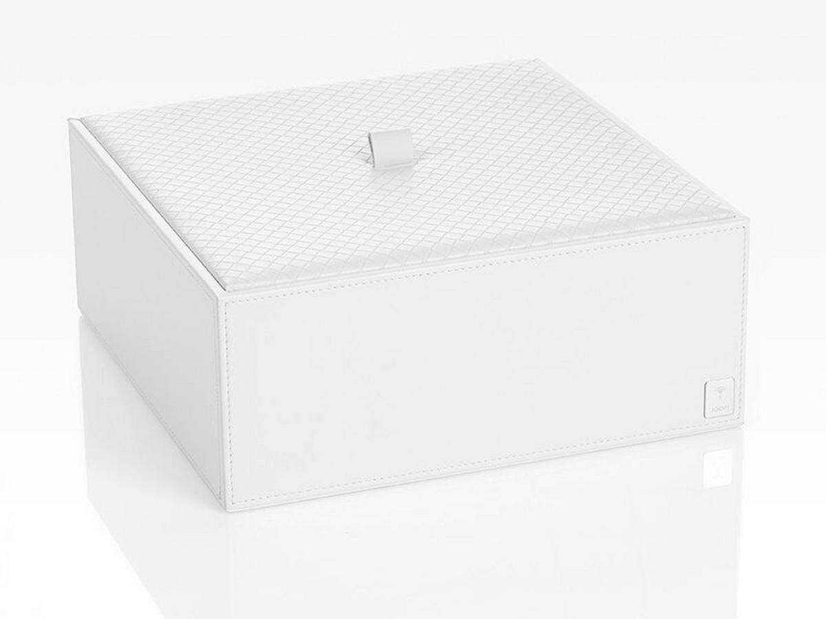 BOX MIT DECKEL     - Weiß, Design, Kunststoff (25/9,5/25cm) - Joop!