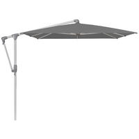 AMPELSCHIRM 300 x 240 cm Anthrazit  - Anthrazit/Silberfarben, Design, Textil/Metall (300/240cm) - Glatz
