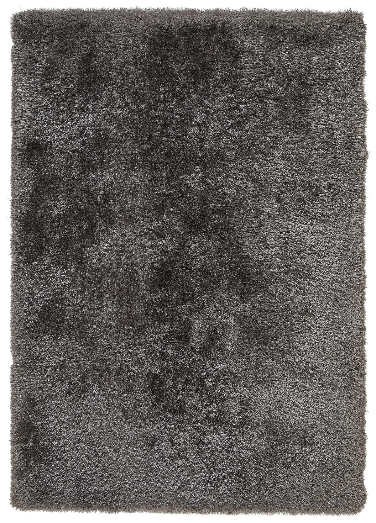HOCHFLORTEPPICH 160/230 cm Shinning Shag  - Dunkelgrau, KONVENTIONELL, Textil (160/230cm) - Novel