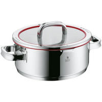BRATENTOPF Function 4 4,1 L  - Edelstahlfarben, Basics, Glas/Kunststoff (24cm) - WMF