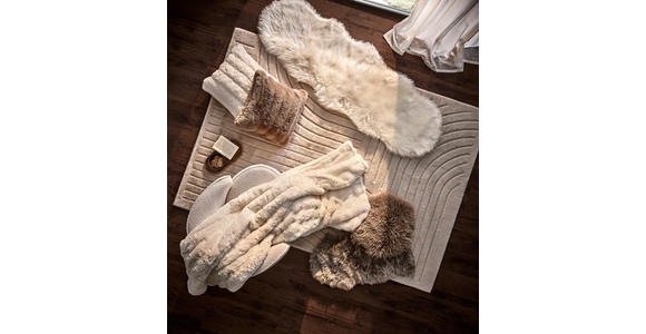 SCHAFFELL 50/80 cm  - Natur, Fell/Textil (50/80cm) - Linea Natura