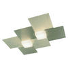 LED-DECKENLEUCHTE  38,5/33/5,2 cm    - Champagner, Design, Metall (38,5/33/5,2cm) - Grossmann