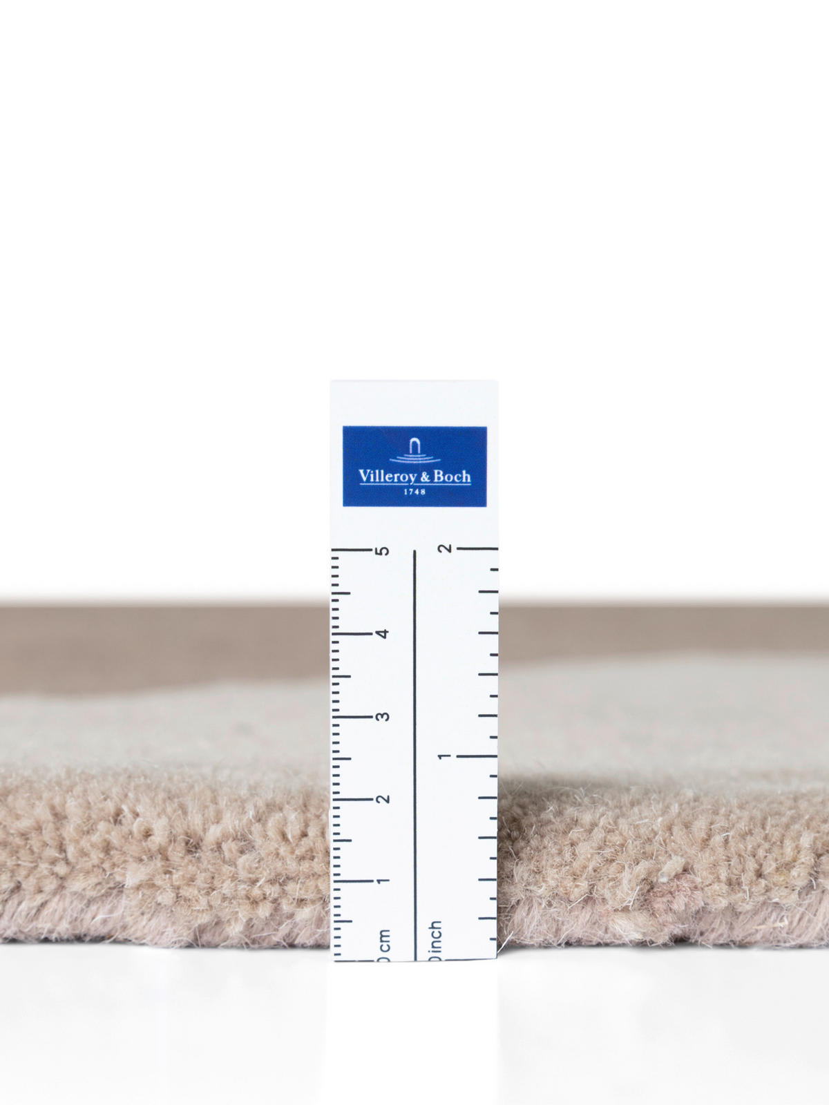 WOLLTEPPICH 200 cm Kollektion 1876 Muse Braun, Creme  - Creme/Braun, Basics, Textil (200cm) - Villeroy & Boch
