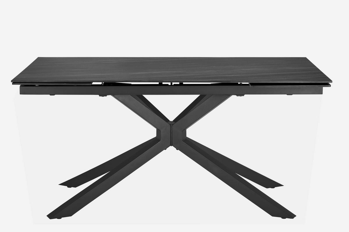 ROZŤAHOVACÍ STÔL, 160-240/75/90 cm - sivá, Konventionell, kov/keramika (160-240/75/90cm) - MID.YOU