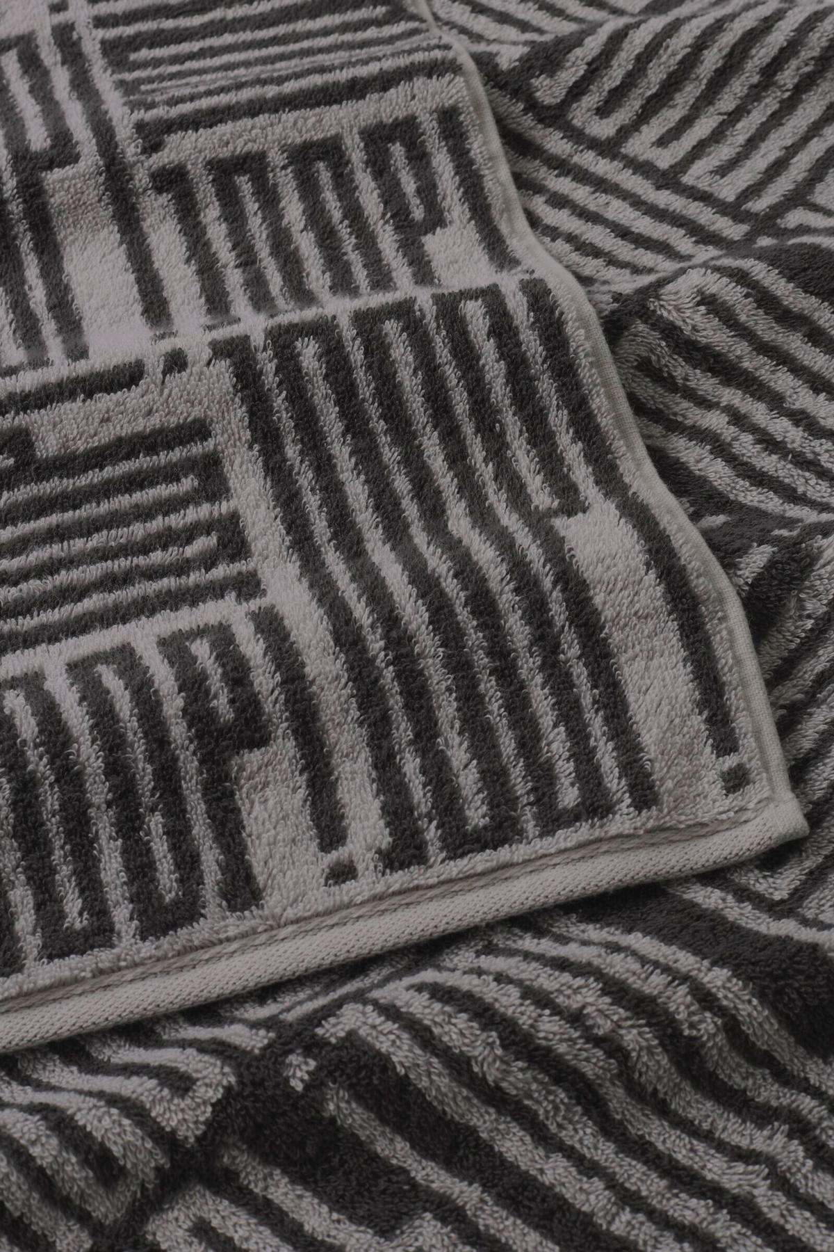 HANDTUCHSET JOOP! BARS Platinfarben 2-teilig  - Platinfarben, Basics, Textil (50/100cm) - Joop! Living