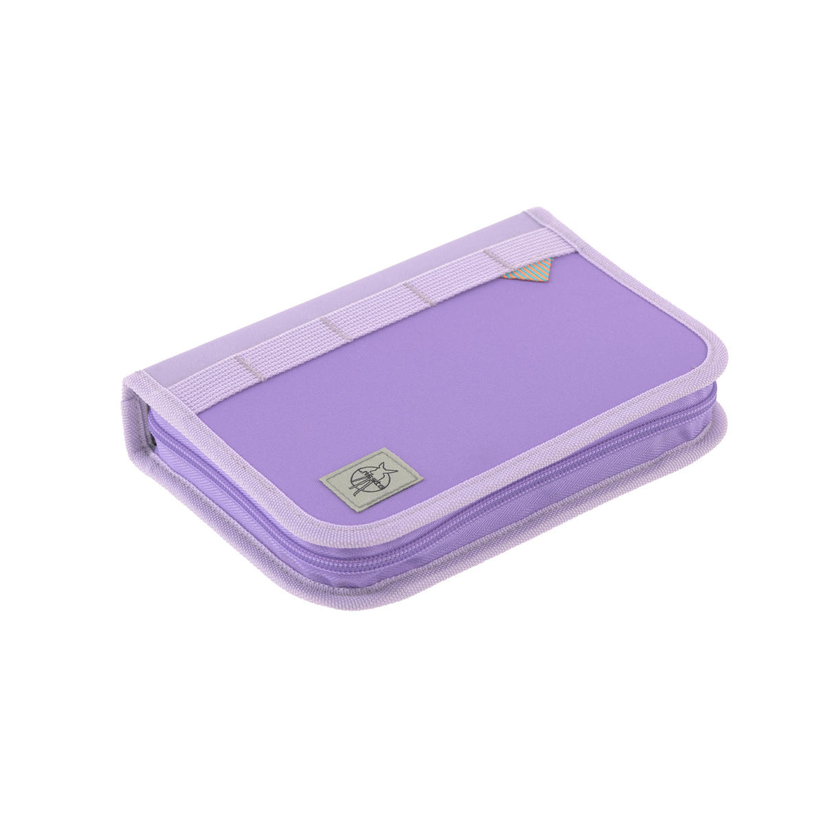 SCHULTASCHENSET - Violett, Basics, Textil (30/25/41,5cm) - Lässig