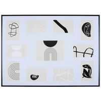 BILDERRAHMEN 50/70 cm  - Schwarz, Basics, Metall (50/70cm)