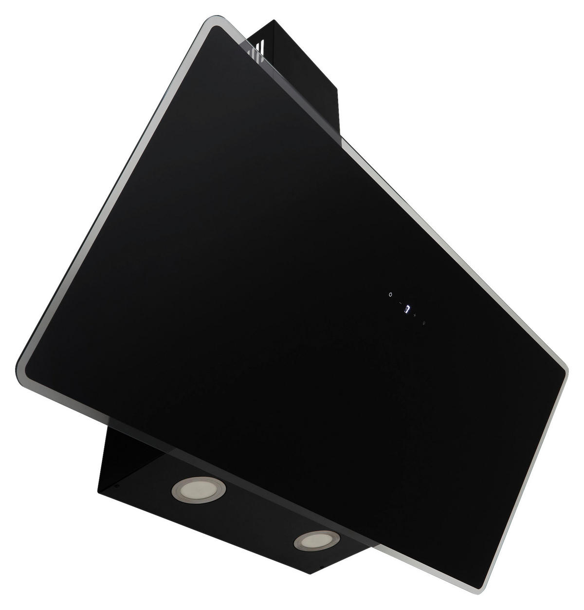 DUNSTABZUGSHAUBE CH112090S  - Schwarz, Basics, Glas/Metall (89,5/75-110/38,5cm) - Respekta