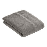 DUSCHTUCH 67/140 cm Belief  - Grau, Basics, Textil (67/140cm) - Vossen