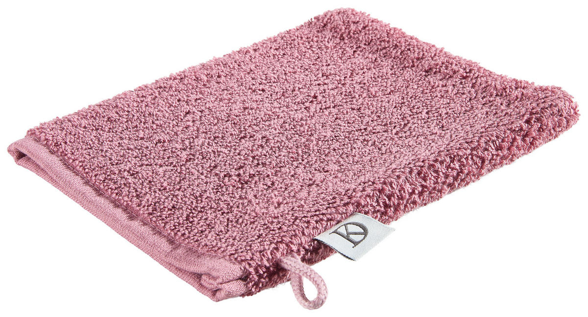 WASCHLAPPEN BOLANO Dunkelrosa 4-teilig  - Dunkelrosa, KONVENTIONELL, Textil (16/21cm) - Dieter Knoll