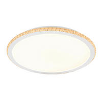 STROPNA LED-SVETILKA   40 W/4300 lm/3000 K/220-240 V/ - bela, Trend, kovina (50/5cm) - Novel