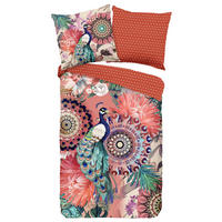 WENDEBETTWÄSCHE Lynouk Satin 135/200 cm  - Multicolor, Design, Textil (135/200cm)