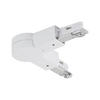SCHIENENSYSTEM-VERBINDER URail 15,9/1,8 cm   - Weiß, Basics, Metall (15,9/1,8cm) - Paulmann