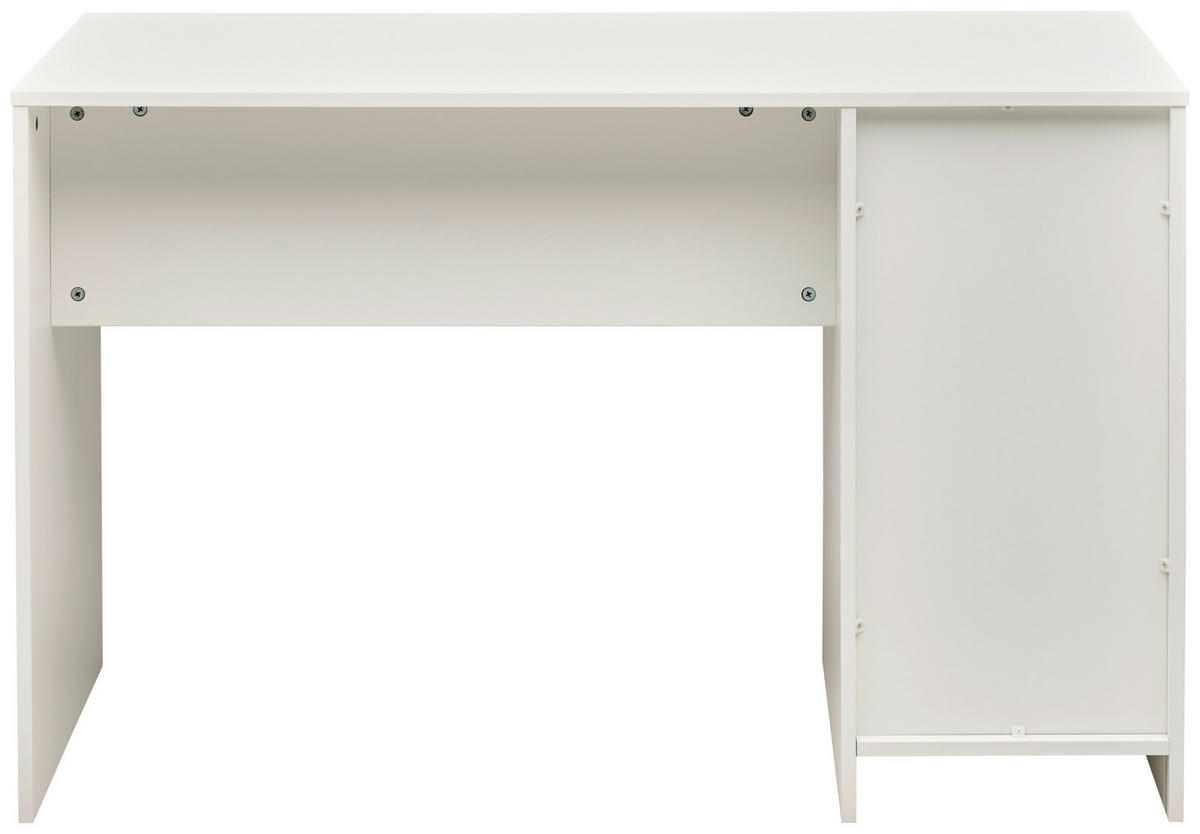 SCHREIBTISCH  Weiss   - Weiss, Modern, Holzwerkstoff (120/76/55cm) - MID.YOU